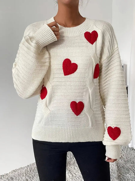 Amelie | Hart Gebreide Sweater